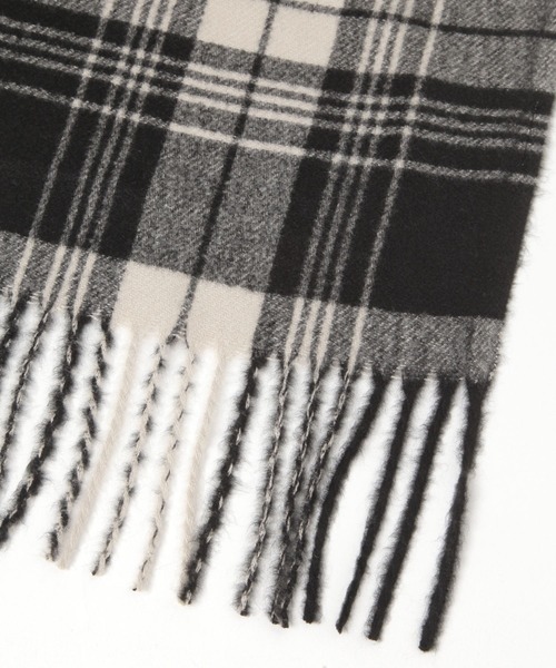 セール】洗えるチェック柄ストール 579832（ストール/ショール