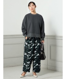 【WEB限定】ベロアテーパードパンツ FURRY