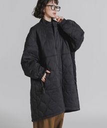 WILD THINGS | WILD THINGS/ワイルドシングス QUILTING MONSTER PARKA シンサレート ひょうたんキルト モンスターパーカー ハンドウォーマー(ダウンジャケット/コート)