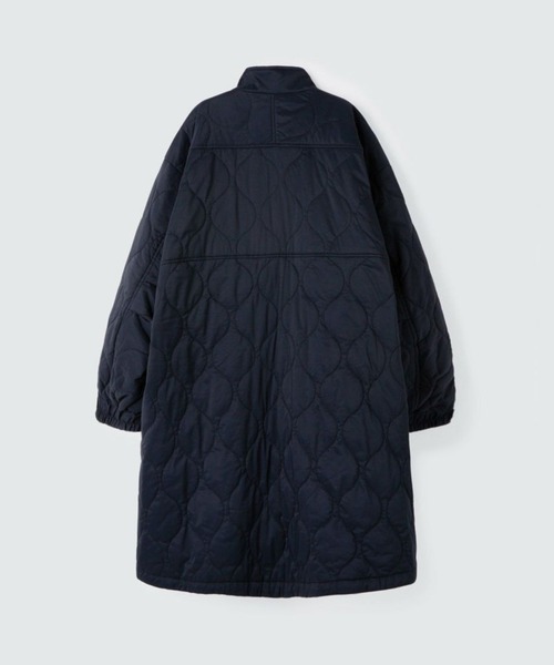 WILD THINGS(ワイルドシングス)の「WILD THINGS/ワイルドシングス QUILTING MONSTER PARKA シンサレート ひょうたんキルト モンスターパーカー ハンドウォーマー(ダウンジャケット/コート・レディース・ブラック・S/M)」の3枚目の写真