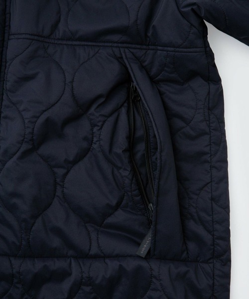 WILD THINGS(ワイルドシングス)の「WILD THINGS/ワイルドシングス QUILTING MONSTER PARKA シンサレート ひょうたんキルト モンスターパーカー ハンドウォーマー(ダウンジャケット/コート・レディース・ブラック・S/M)」の16枚目の写真