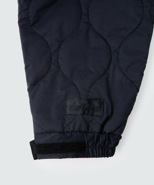 WILD THINGS(ワイルドシングス)の「WILD THINGS/ワイルドシングス QUILTING MONSTER PARKA シンサレート ひょうたんキルト モンスターパーカー ハンドウォーマー(ダウンジャケット/コート・レディース・ブラック・S/M)」の18枚目の写真