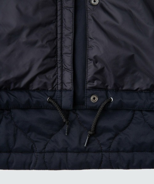 WILD THINGS(ワイルドシングス)の「WILD THINGS/ワイルドシングス QUILTING MONSTER PARKA シンサレート ひょうたんキルト モンスターパーカー ハンドウォーマー(ダウンジャケット/コート・レディース・ブラック・S/M)」の19枚目の写真