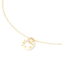 BAYFLOW | 陶器ドーナツネックレス(ネックレス)