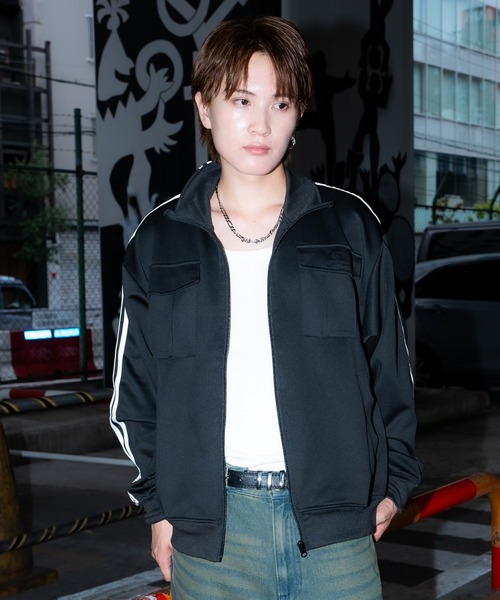 improves（インプローブス）の「ダンボール ライドライン ジャージ トラックジャケット（ジャージ・メンズ・杢グレー/ブラック/ネイビー・XXX-LARGE/XX-LARGE/X-LARGE/LARGE/MEDIUM/SMALL）」の19枚目の写真