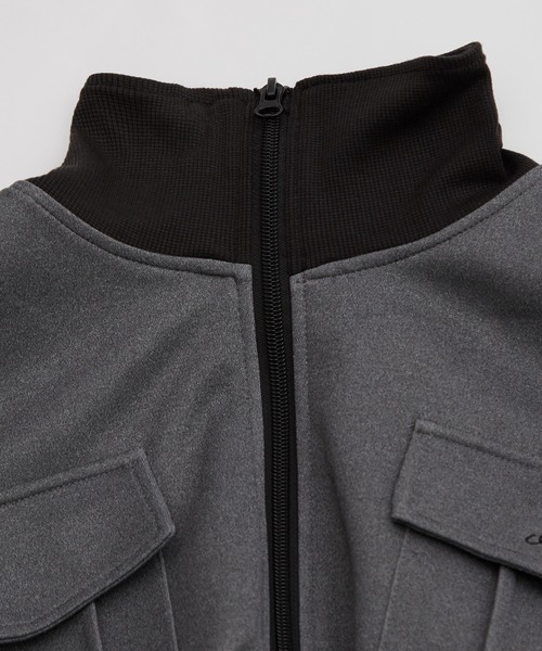 improves（インプローブス）の「ダンボール ライドライン ジャージ トラックジャケット（ジャージ・メンズ・杢グレー/ブラック/ネイビー・XXX-LARGE/XX-LARGE/X-LARGE/LARGE/MEDIUM/SMALL）」の10枚目の写真