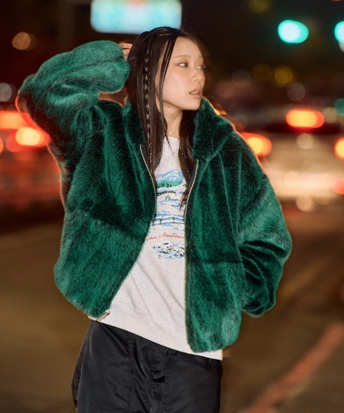 【新品】クラブハウス✕ジョーンズ　スウェット ジョーダン ブルックリン フリース メンズ クルーネック スウェット