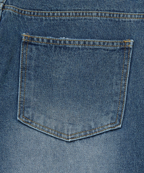 WKNDRS(ウィーキャンドース)の「STITCH DISTRESSED PANTS (DENIM)(デニムパンツ・レディース・その他・LARGE/X-LARGE/SMALL/MEDIUM)」の6枚目の写真