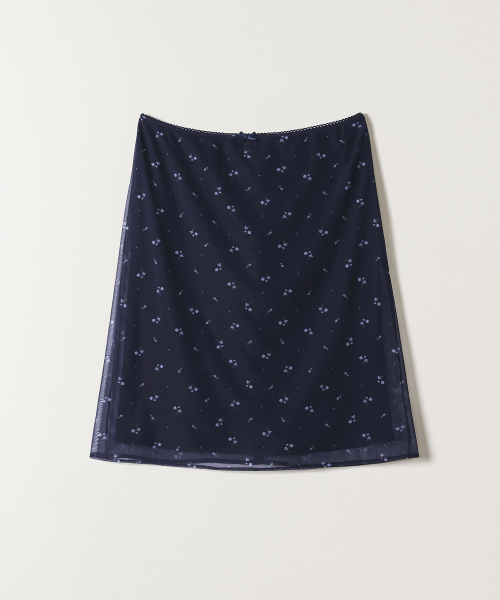 TTUDEMENT(トュードメント)の「BLOOMING FLOWER MIDI SKIRT NAVY(スカート・レディース・その他・SMALL/MEDIUM/LARGE)」の4枚目の写真