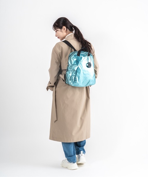 Jack Gomme(ジャックゴム)の「【JACK GOMME/ジャックゴム】バックパック リュック LAMI(バックパック/リュック・レディース・ブラック/シルバー/モカ/インディゴブルー/アイボリー/ライトブルー/ワインレッド/ゴールド/カーキ/ホワイト/イエロー・FREE)」の20枚目の写真