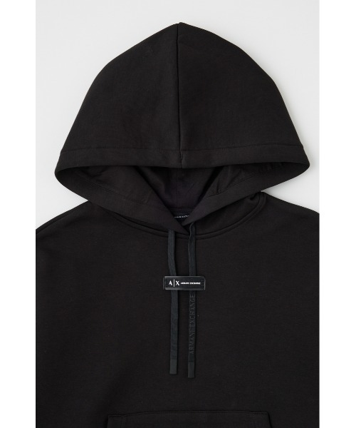 ARMANI EXCHANGE(アルマーニエクスチェンジ)の「ロゴラベル フーデッドスウェットプルオーバー(パーカー・レディース・アイボリー/ブラック・SMALL)」の14枚目の写真
