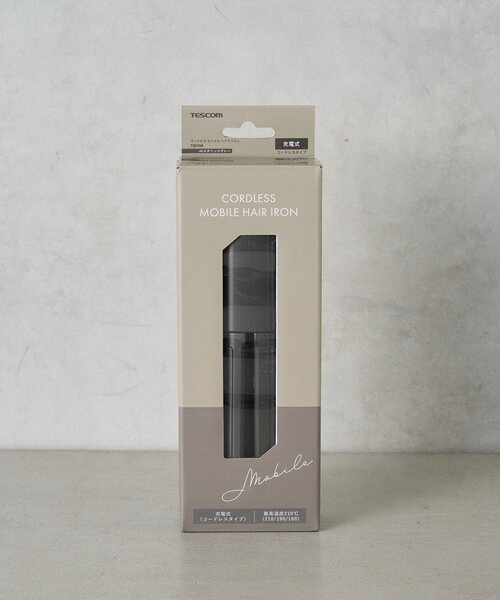 BIRTHDAY BAR（バースデイバー）の「コードレスモバイルヘアアイロン　充電式コンパクト（美容器具・レディース・ベージュ/グレー・0）」の15枚目の写真