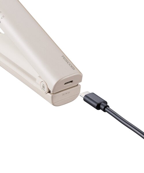 BIRTHDAY BAR（バースデイバー）の「コードレスモバイルヘアアイロン　充電式コンパクト（美容器具・レディース・ベージュ/グレー・0）」の6枚目の写真