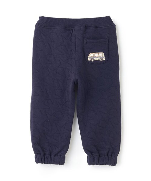 sense of wonder（センスオブワンダー）の「リバティカーズニットキルトパンツ（その他パンツ・キッズ・ネイビー/チャコール/ブルー・110cm/80ｃｍ/100cm/90cm/120cm）」の4枚目の写真
