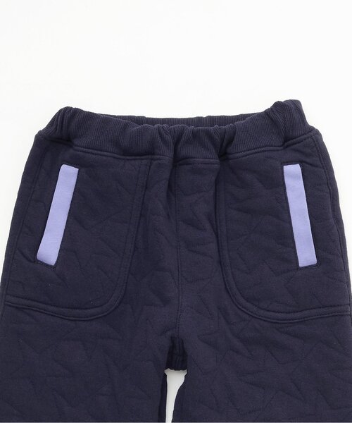 sense of wonder（センスオブワンダー）の「リバティカーズニットキルトパンツ（その他パンツ・キッズ・ネイビー/チャコール/ブルー・110cm/80ｃｍ/100cm/90cm/120cm）」の5枚目の写真