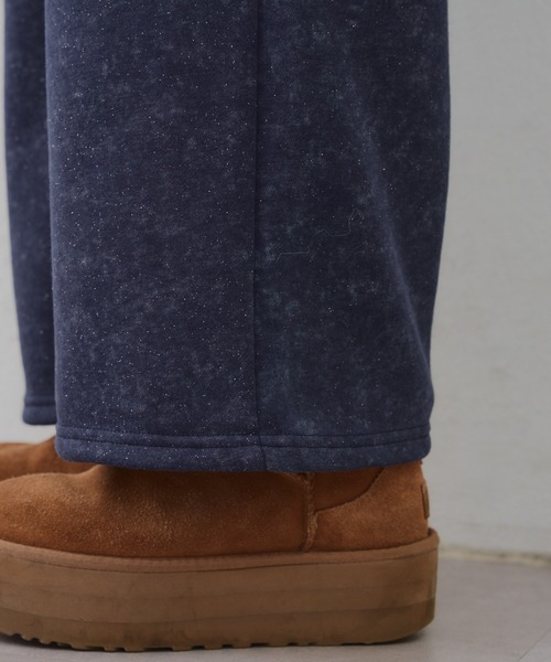 Another Branch olive des olive(アナザーブランチオリーブデオリーブ)の「バックプリント入りキラキラスウェットパンツ(その他パンツ・レディース・ネイビー/ブラック/グレー・FREE)」の9枚目の写真