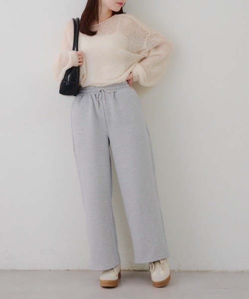 Another Branch olive des olive(アナザーブランチオリーブデオリーブ)の「バックプリント入りキラキラスウェットパンツ(その他パンツ・レディース・ネイビー/ブラック/グレー・FREE)」の22枚目の写真