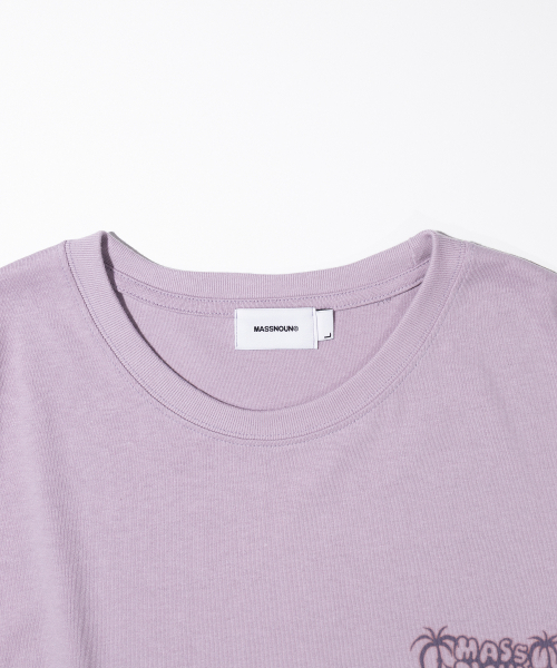 MASSNOUN（マスノウン）の「[16番手] パームツリー 半袖Tシャツ MSHTS013-LV（Tシャツ/カットソー・レディース・その他・SMALL/LARGE/X-LARGE）」の3枚目の写真