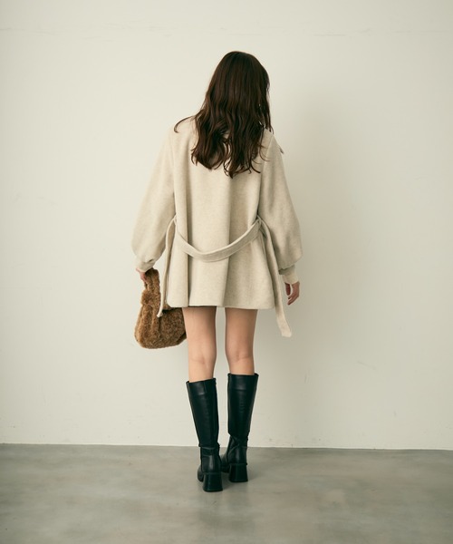 Lunea(ルネア)の「ファーミニトートバッグ(トートバッグ・レディース・ベージュ/ブラウン・FREE)」の10枚目の写真