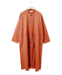 MidiUmi（ミディウミ）の「MidiUmi スタンドカラーシャツワンピース（シャツワンピース）」