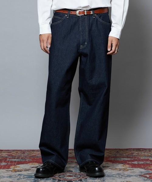 Lee(リー)の「Lee/リー【101 101周年記念特別モデル】ANNIVERSARY 101-Z LOOSE ルーズデニムパンツ セットアップ可(デニムパンツ・メンズ・インディゴブルー・X-LARGE/LARGE/MEDIUM/SMALL)」の5枚目の写真