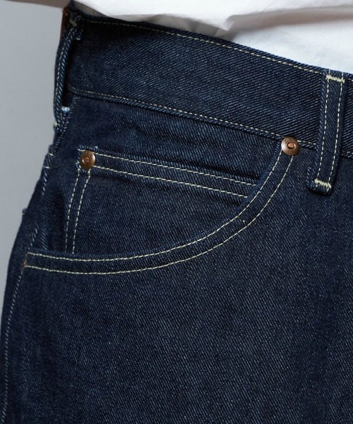 Lee(リー)の「Lee/リー【101 101周年記念特別モデル】ANNIVERSARY 101-Z LOOSE ルーズデニムパンツ セットアップ可(デニムパンツ・メンズ・インディゴブルー・X-LARGE/LARGE/MEDIUM/SMALL)」の11枚目の写真