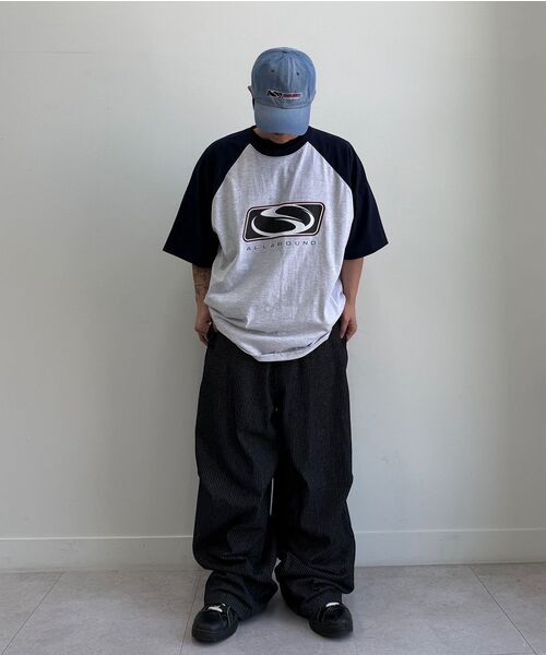 SPORT CHAMBER(スポーツチャンバー)の「SCブロックフラッシュTシャツ(ネイビー)(Tシャツ/カットソー・レディース・その他・1/2/3)」の3枚目の写真