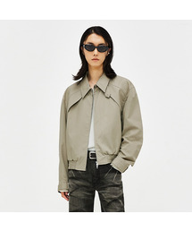 LMOOD（エルムード）の「ハンプトン チノブルゾンジャケット ベージュ（MA-1）」