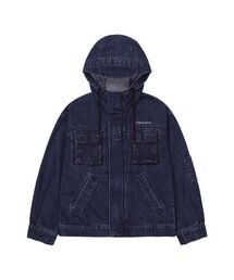 WELLBEING EXPRESS（ウェルビーイングエクスプレス）の「Hooded Denim Jacket Indigo Blue（デニムジャケット）」
