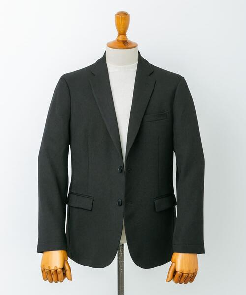 URBAN RESEARCH DOORS（アーバンリサーチドアーズ）の「LIFE STYLE TAILOR　ブラッシュドツイルストレッチジャケット（その他アウター・メンズ・カーキ/ブラック/グレー・LARGE/X-LARGE/MEDIUM/SMALL）」の10枚目の写真