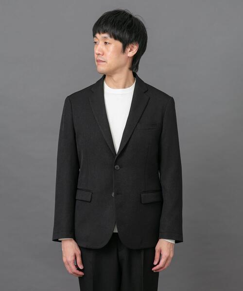 URBAN RESEARCH DOORS（アーバンリサーチドアーズ）の「LIFE STYLE TAILOR　ブラッシュドツイルストレッチジャケット（その他アウター・メンズ・カーキ/ブラック/グレー・LARGE/X-LARGE/MEDIUM/SMALL）」の18枚目の写真