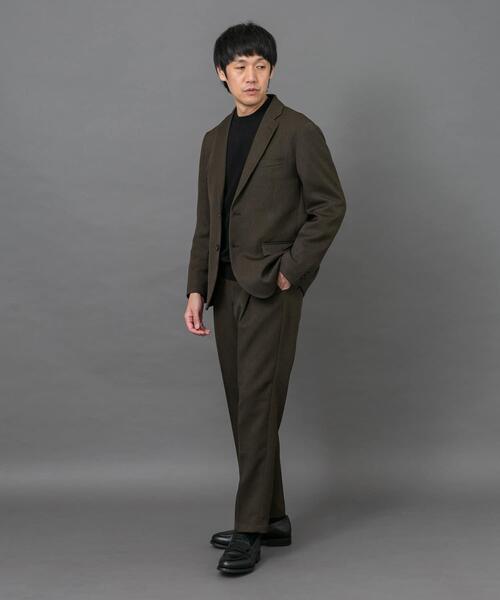 セール】LIFE STYLE TAILOR ブラッシュドツイルストレッチジャケット