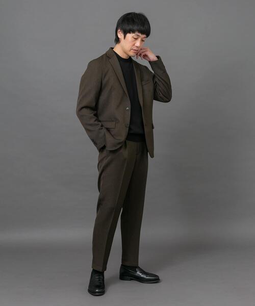 セール】LIFE STYLE TAILOR ブラッシュドツイルストレッチジャケット
