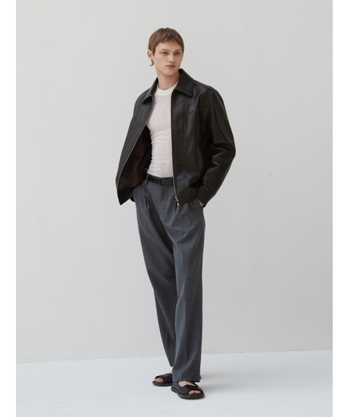 VERDEMAR(ベルデマール)の「European Lambskin Vintage Single JK(ライダースジャケット・メンズ・その他・FREE)」の4枚目の写真