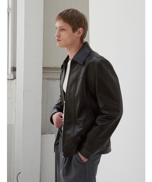 VERDEMAR(ベルデマール)の「European Lambskin Vintage Single JK(ライダースジャケット・メンズ・その他・FREE)」の5枚目の写真