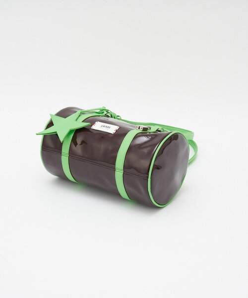 GRAIN（グレイン）の「【GRAIN/グレイン】スターチャーム付きエナメルロールボストンバッグ（ボストンバッグ・レディース・ブラウン/ネイビー/イエロー・FREE）」の16枚目の写真