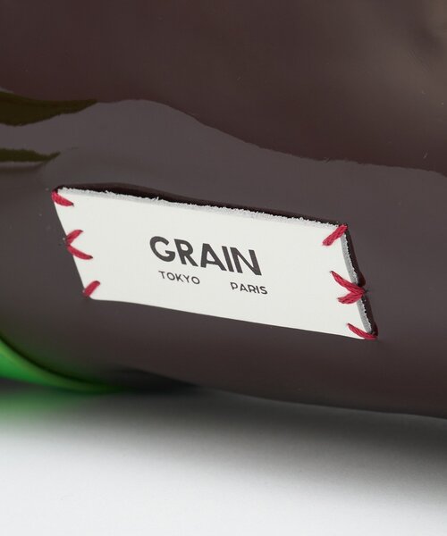 GRAIN（グレイン）の「【GRAIN/グレイン】スターチャーム付きエナメルロールボストンバッグ（ボストンバッグ・レディース・ブラウン/ネイビー/イエロー・FREE）」の20枚目の写真