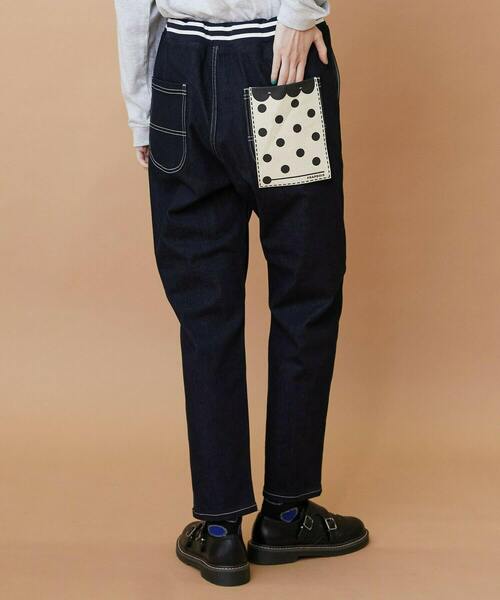 FRAPBOIS(フラボア)の「ムーブデニム パンツ(その他パンツ・レディース・ネイビー/サックスブルー・0/1/2/3)」の4枚目の写真