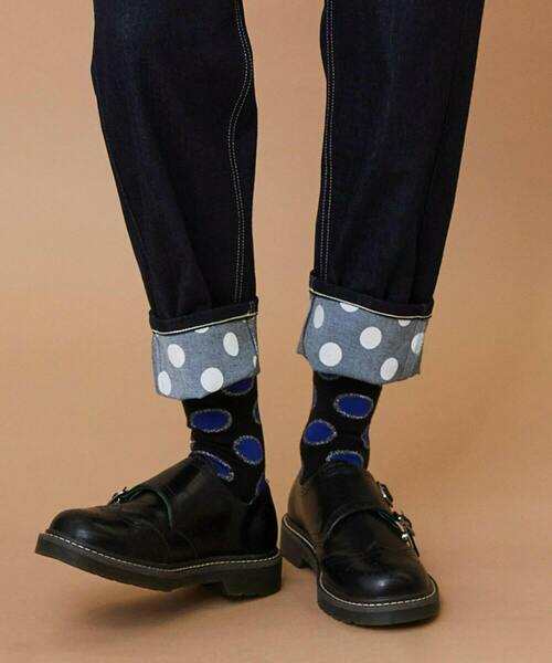 FRAPBOIS(フラボア)の「ムーブデニム パンツ(その他パンツ・レディース・ネイビー/サックスブルー・0/1/2/3)」の6枚目の写真