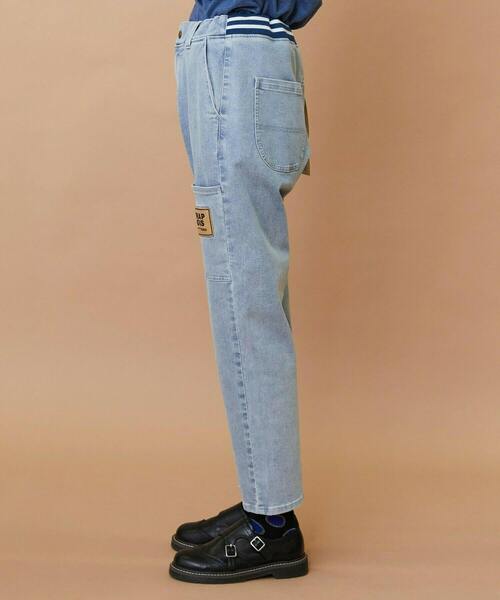 FRAPBOIS(フラボア)の「ムーブデニム パンツ(その他パンツ・レディース・ネイビー/サックスブルー・0/1/2/3)」の15枚目の写真