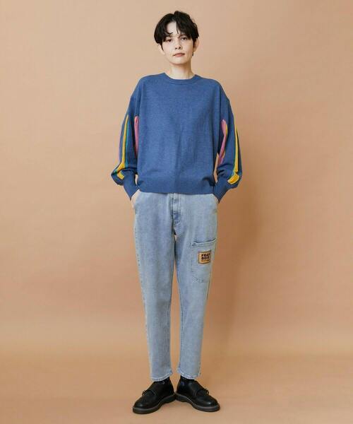 FRAPBOIS(フラボア)の「ムーブデニム パンツ(その他パンツ・レディース・ネイビー/サックスブルー・0/1/2/3)」の18枚目の写真