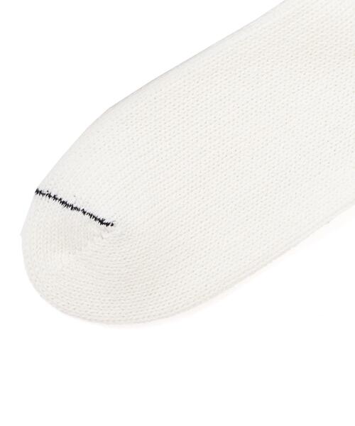 MHL.(エムエイチエル)の「RECYCLED COTTON RIB SOCKS(ソックス/靴下・メンズ・イエロー系その他/ブラウン/ホワイト・FREE)」の12枚目の写真