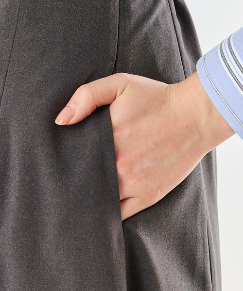 NARACAMICIE(ナラカミーチェ)の「【NARACAMICIE】サス付きフレアパンツ(その他パンツ・レディース・ブルー・XXL/M/XL)」の12枚目の写真