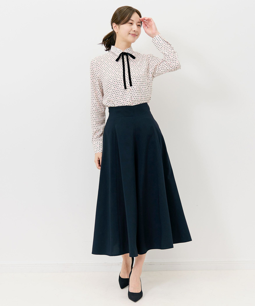 NARACAMICIE(ナラカミーチェ)の「【NARACAMICIE】サス付きフレアパンツ(その他パンツ・レディース・ブルー・XXL/M/XL)」の3枚目の写真