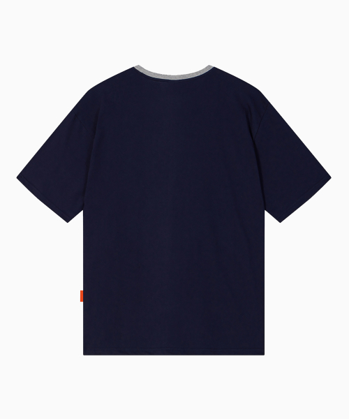 FREEMARIO（フリーマリオ）の「アワーワールドTシャツ [ネイビー]（Tシャツ/カットソー・レディース・ネイビー・MEDIUM/LARGE）」の3枚目の写真