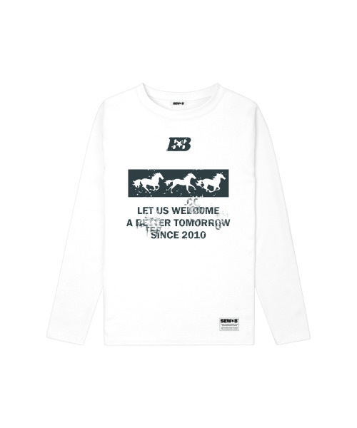 SEW-B(ソービー)の「セミクロップフード長袖Tシャツ(Tシャツ/カットソー・レディース・その他・FREE)」の3枚目の写真