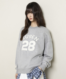 EUGGEN（ユジェン）の「フェルティッドロゴスウェットシャツ_メランジ（スウェット）」