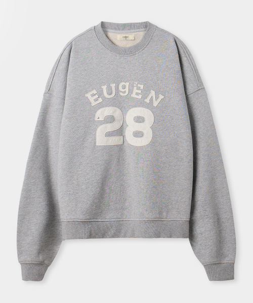 EUGGEN(ユジェン)の「フェルティッドロゴスウェットシャツ_メランジ(スウェット・レディース・その他・MEDIUM/LARGE)」の2枚目の写真