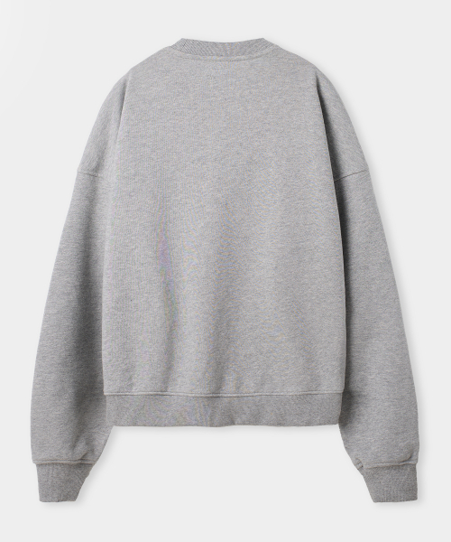 EUGGEN(ユジェン)の「フェルティッドロゴスウェットシャツ_メランジ(スウェット・レディース・その他・MEDIUM/LARGE)」の3枚目の写真