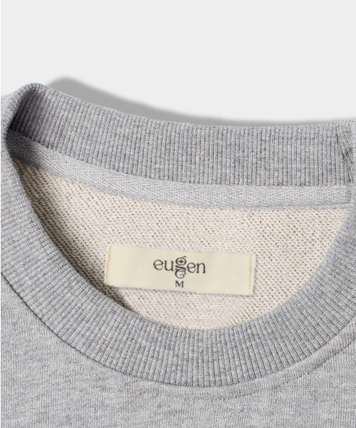 EUGGEN(ユジェン)の「フェルティッドロゴスウェットシャツ_メランジ(スウェット・レディース・その他・MEDIUM/LARGE)」の4枚目の写真